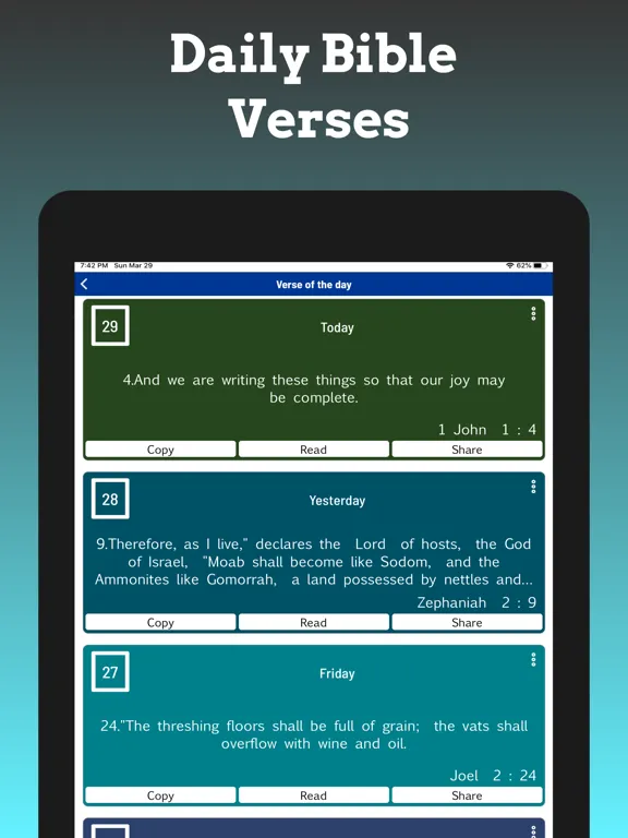 Tangkapan skrin The Book of Jasher- Holy Bible iPad 