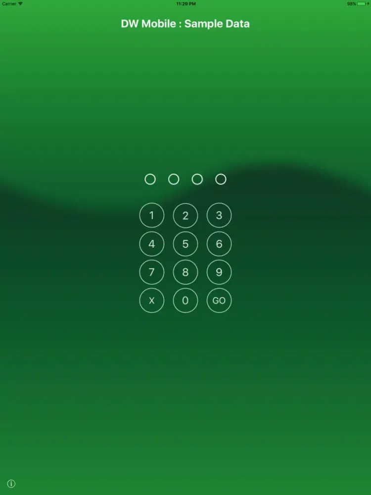 DonorWorks Mobile iPad  Screenshots