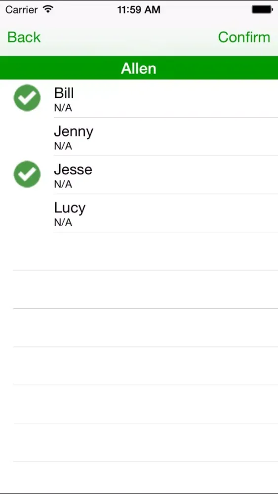 DonorWorks Mobile Screenshots