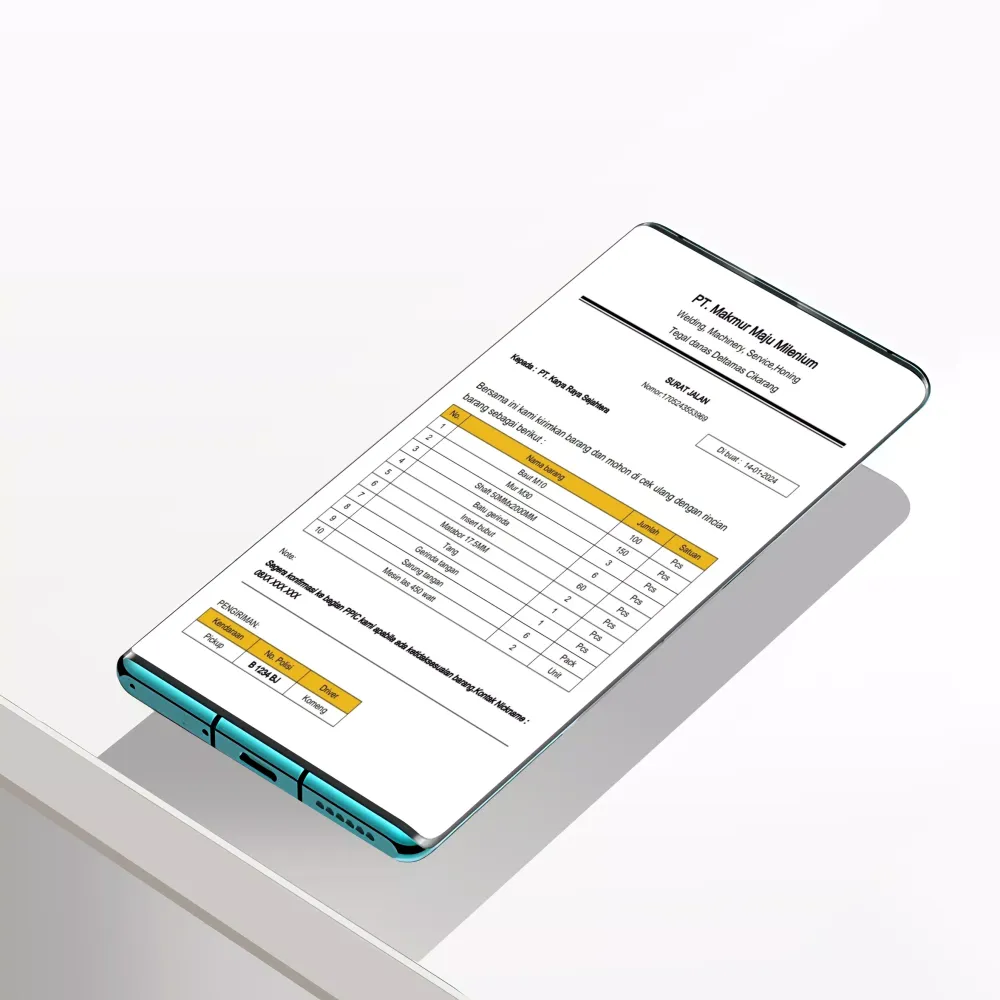 Capturas de pantalla de Surat Jalan