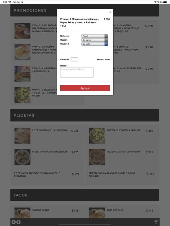 Barbacoa iPad  스크린샷