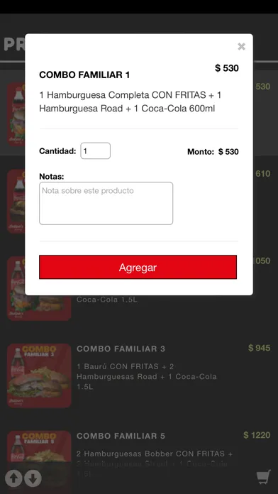 Ảnh chụp màn hình của Indians Delivery