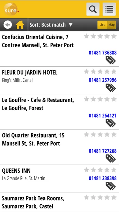 Screenshot di The Sure Guernsey Directory