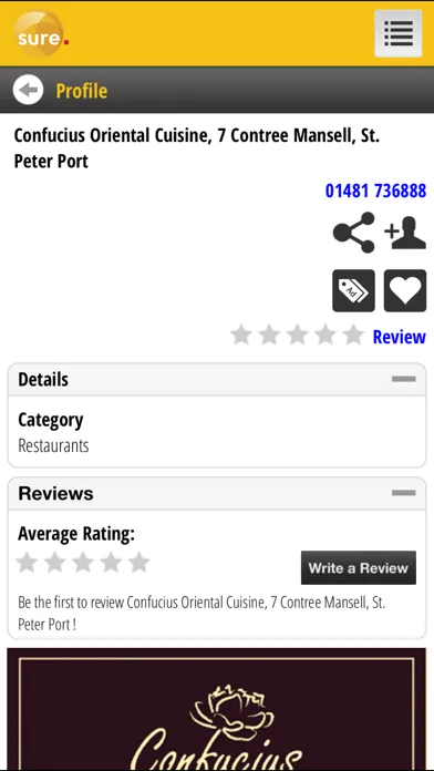 Screenshot di The Sure Guernsey Directory