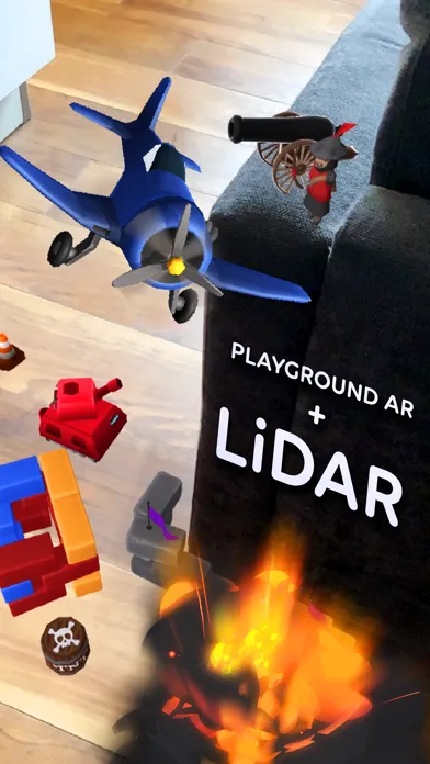 Playground AR: Physics Sandbox سکرین شاٹس