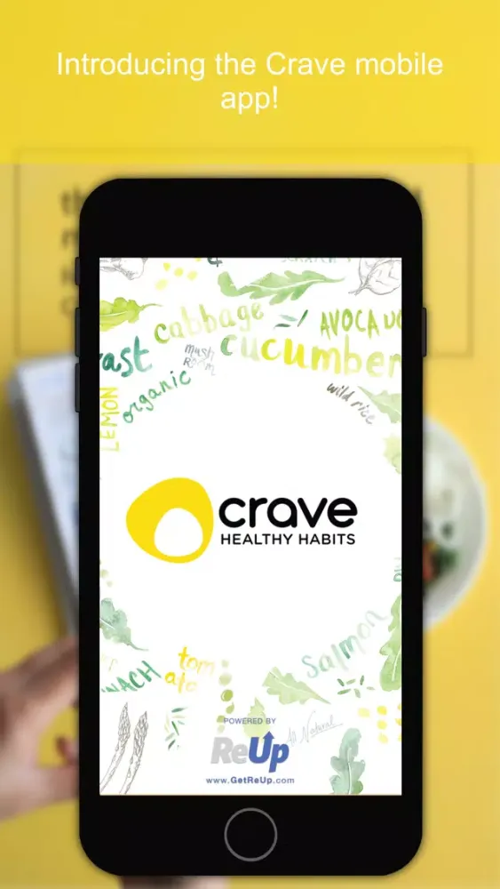 Tangkapan skrin Crave Healthy Habits