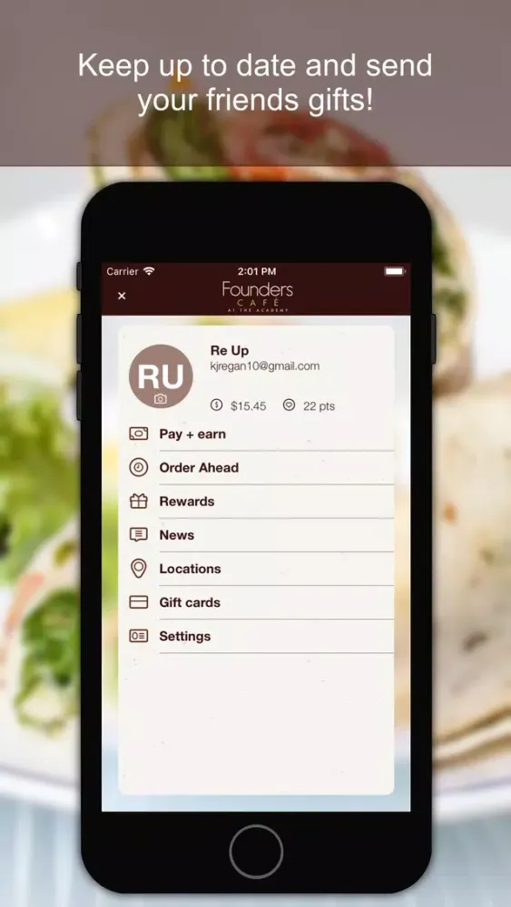 Capturas de pantalla de Founders Cafe