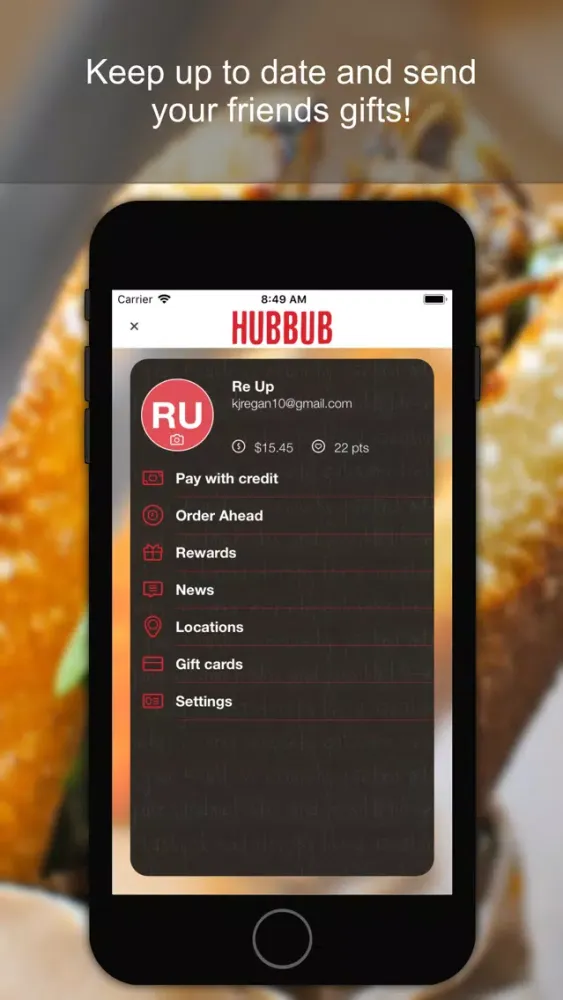 Hubbub | real food made fast スクリーンショット