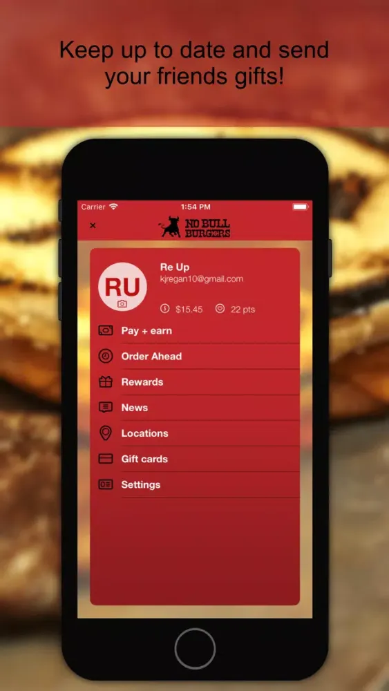 No Bull Burgers Loyalty স্ক্রিনশট