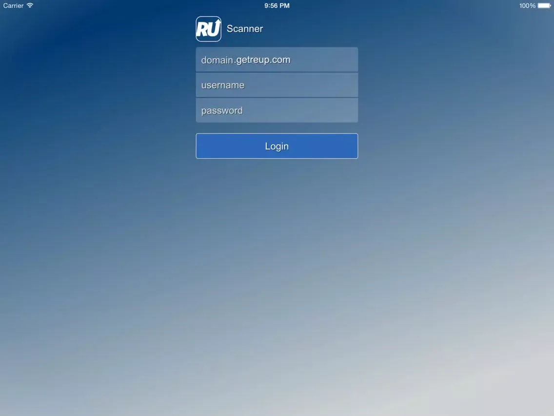 ReUp Scanner iPad  سکرین شاٹس
