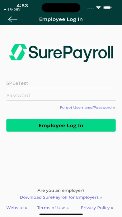 SurePayroll for Employees Screenshots
