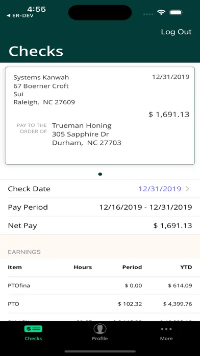 SurePayroll for Employees Screenshots