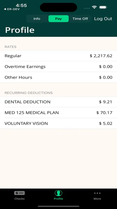 SurePayroll for Employees Screenshots
