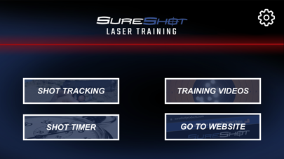Tangkapan skrin SureShot Laser Training