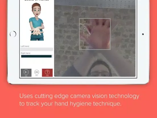 Capturas de pantalla de SureWash Hand Hygiene Pro iPad 