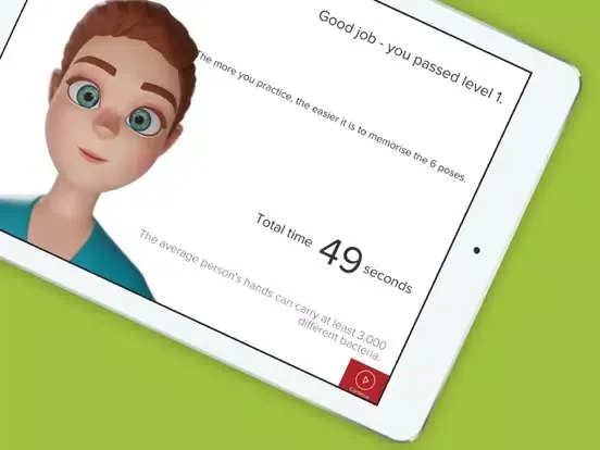 Capturas de pantalla de SureWash Hand Hygiene Pro iPad 