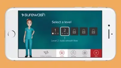 Capturas de pantalla de SureWash Hand Hygiene Pro