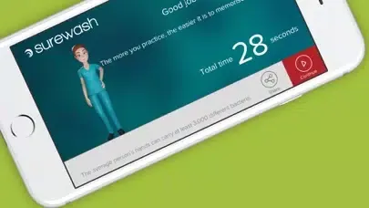 Capturas de pantalla de SureWash Hand Hygiene Pro