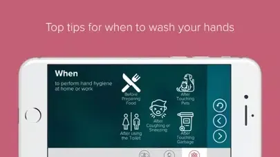 Capturas de pantalla de SureWash Hand Hygiene Pro