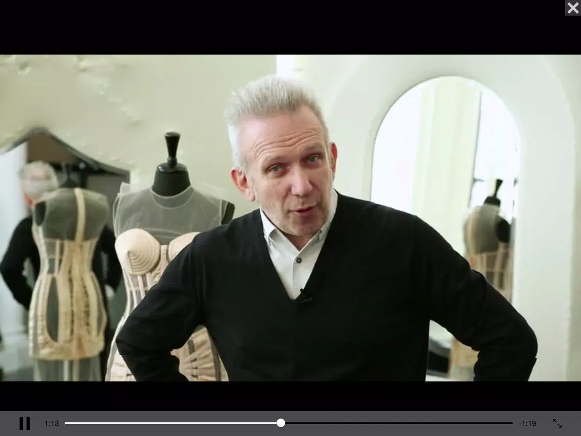 Gaultier: His Fashion World iPad  スクリーンショット