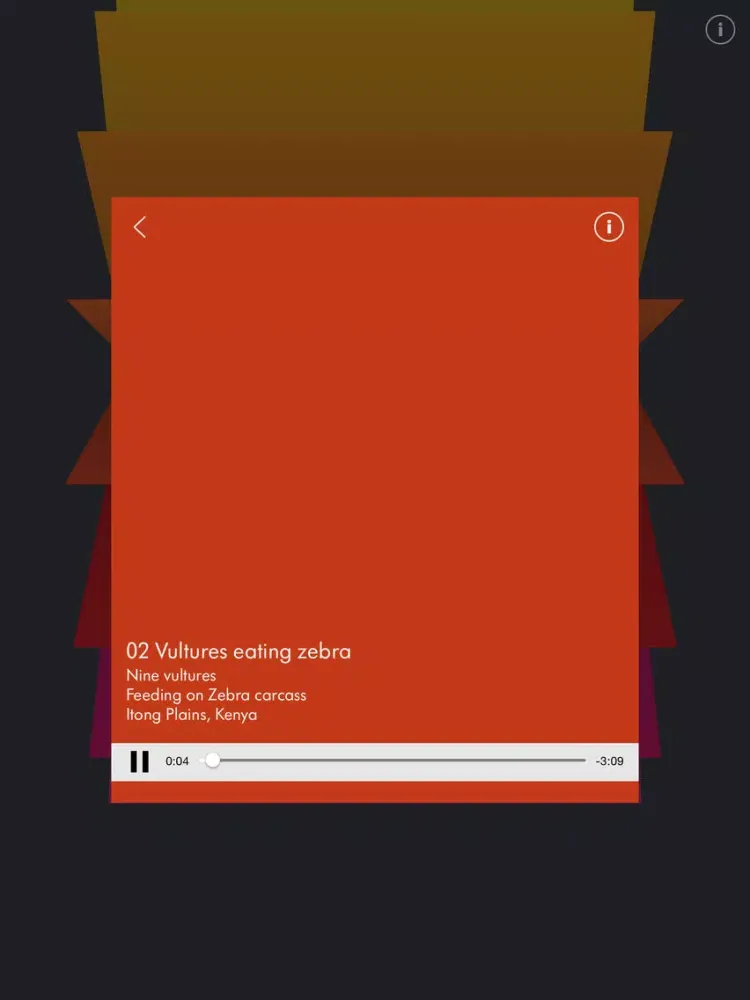Nimbus: travel with sound iPad  Screenshots