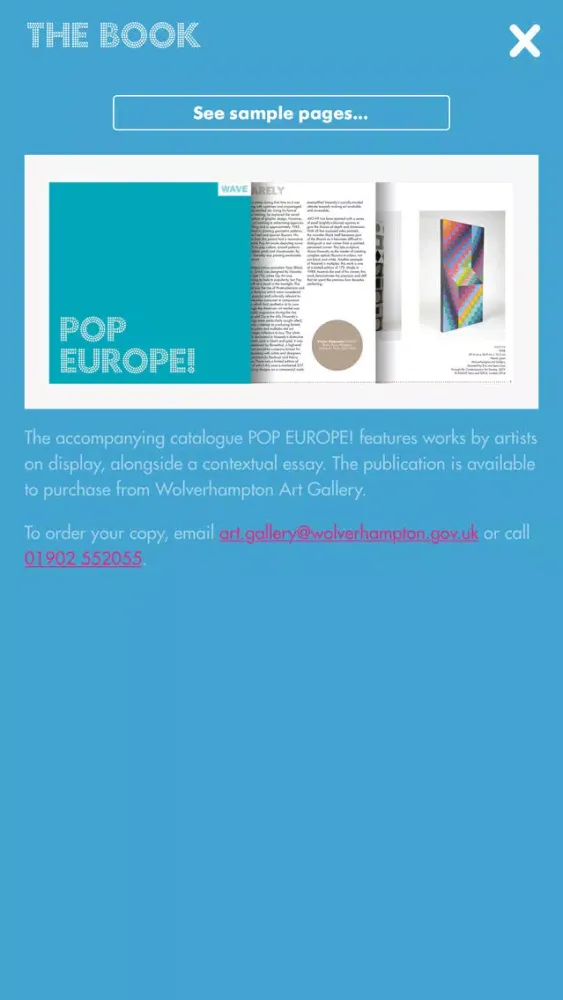 Pop Europe! - pop art beyond Britain and America سکرین شاٹس