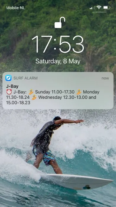 صور Surf Alarm: Forecast Alerts
