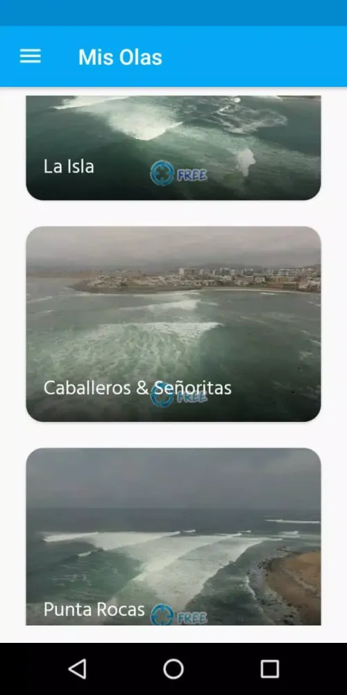 Mis Olas应用截图