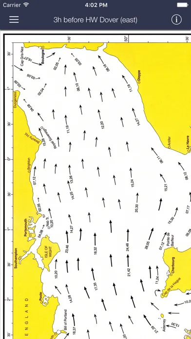 Capturas de pantalla de Tidal Stream Atlas, The English Channel