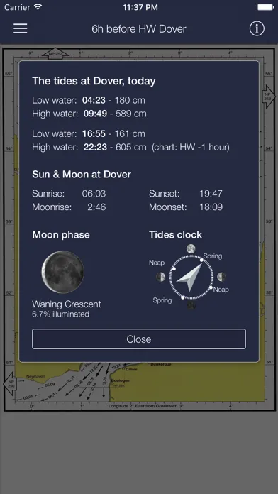 Tidal Stream Atlas North Sea, South Screenshots