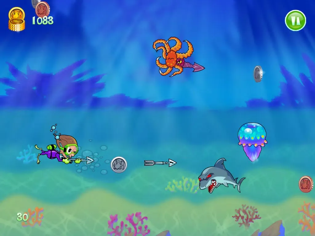 Scuba Safari iPad  স্ক্রিনশট