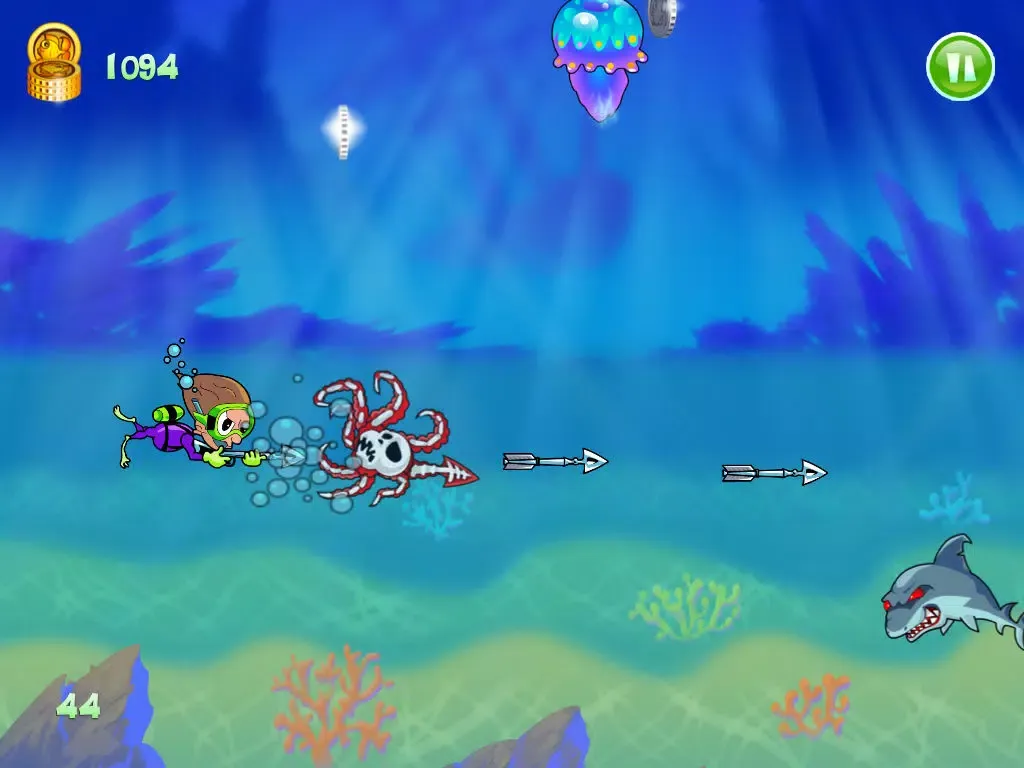 Scuba Safari iPad  স্ক্রিনশট