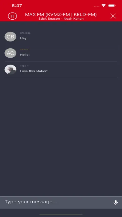 Hit Radio MAX FM سکرین شاٹس