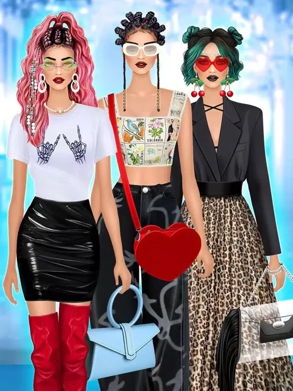 Captures d'écran de Fashion Merge Nova: Dress Up iPad 