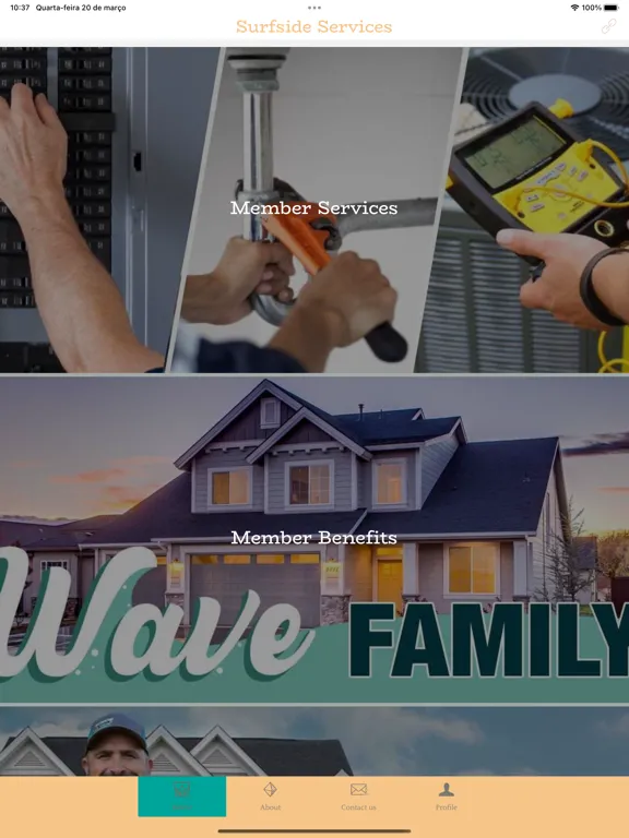 Surfside Services iPad  스크린샷