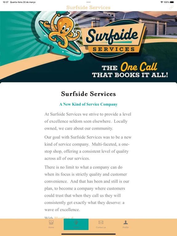 Surfside Services iPad  스크린샷