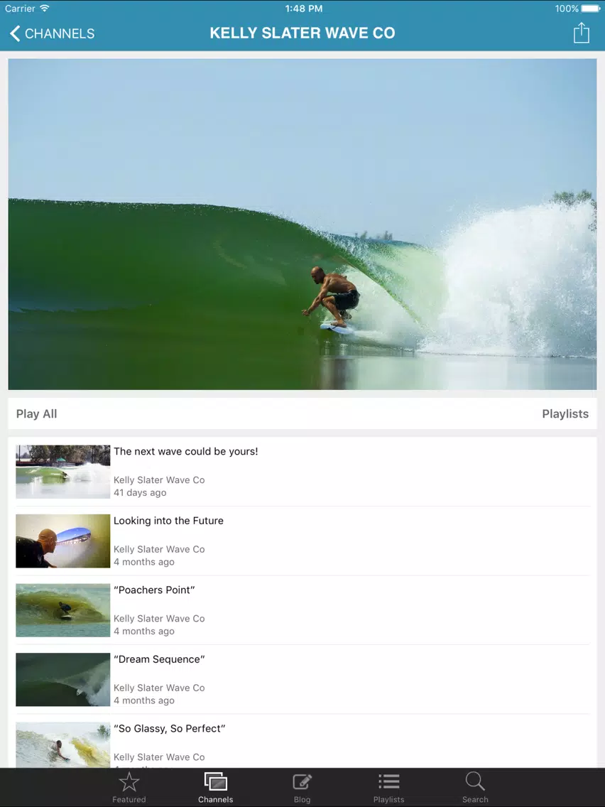 Surf Tapes iPad  سکرین شاٹس