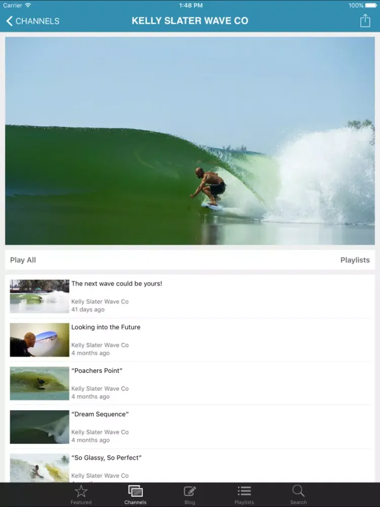 Surf Tapes iPad 应用截图