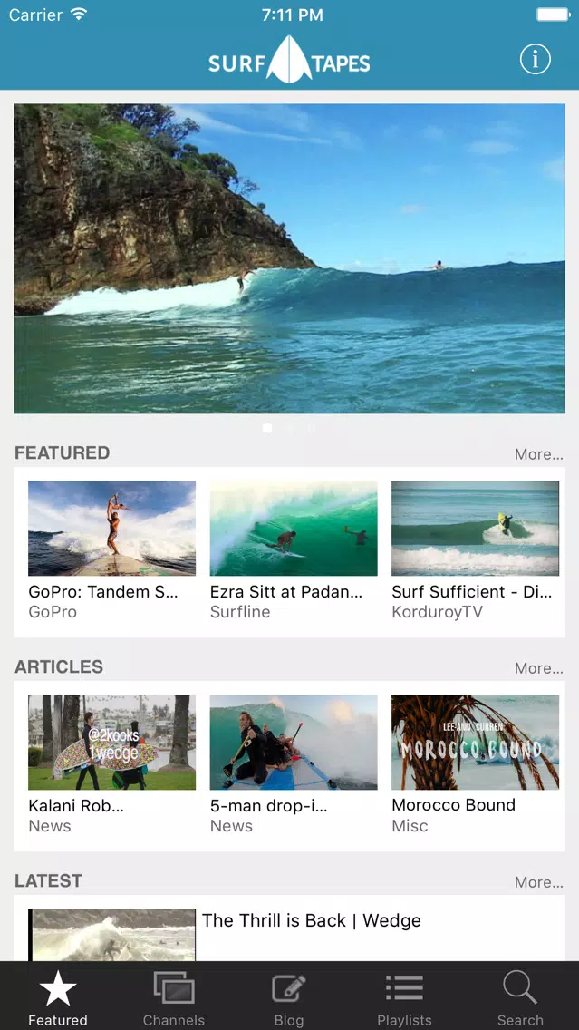 Surf Tapes سکرین شاٹس