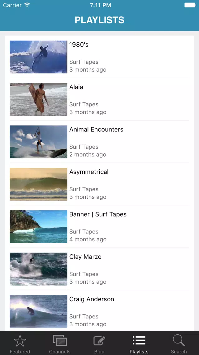 Surf Tapes سکرین شاٹس