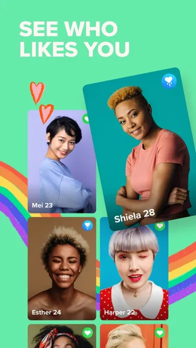 Zrzuty ekranu Zoe: Lesbian Dating & Chat