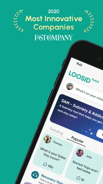 Ảnh chụp màn hình của Loosid: Smart Sober Recovery