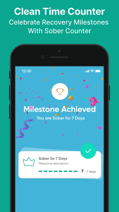 Ảnh chụp màn hình của Loosid: Smart Sober Recovery