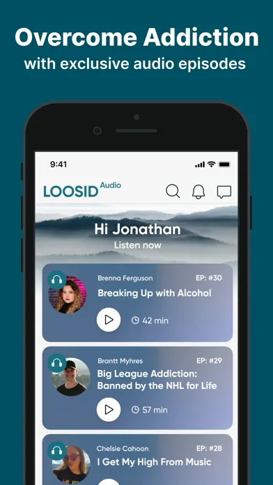 Ảnh chụp màn hình của Loosid: Smart Sober Recovery