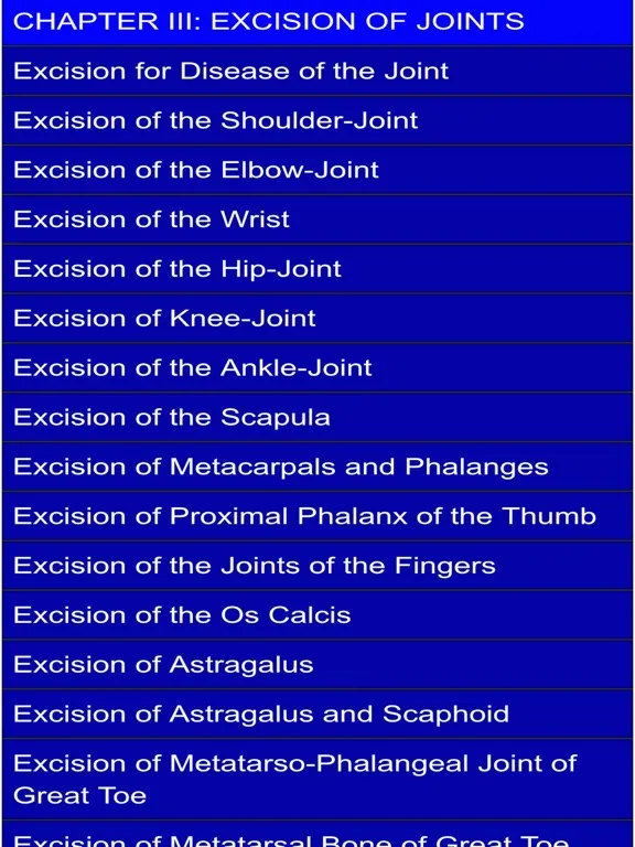 surgery guide iPad 应用截图