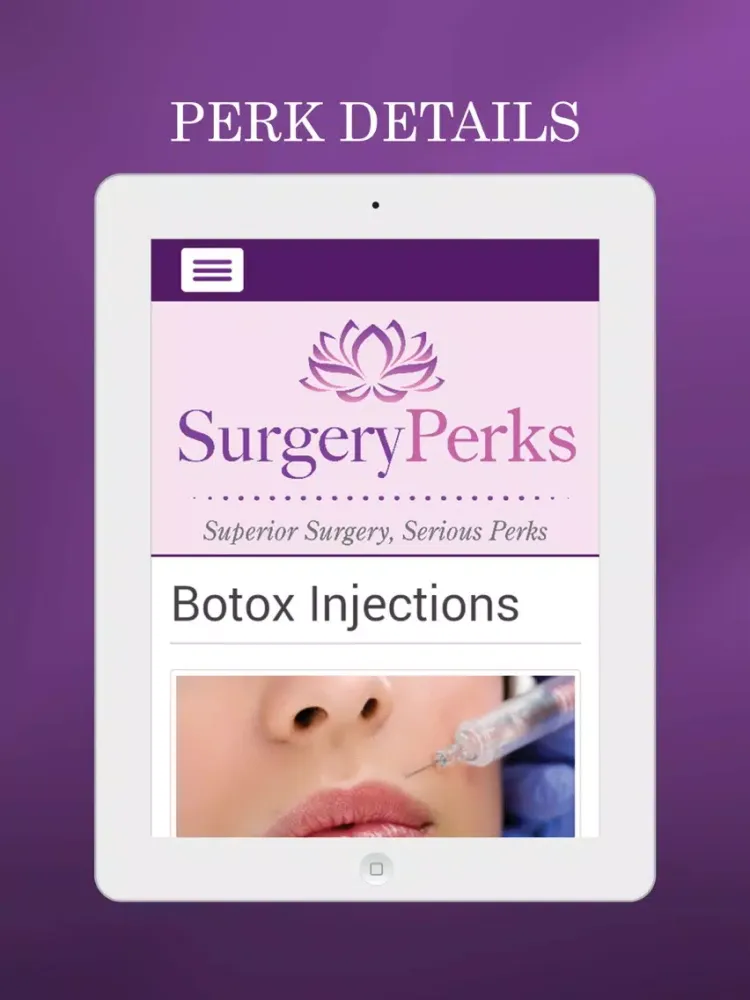 Zrzuty ekranu Surgery Perks iPad 