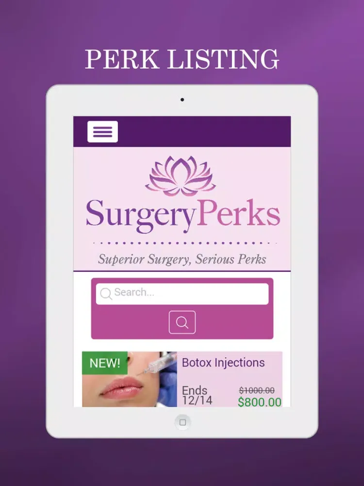 Zrzuty ekranu Surgery Perks iPad 