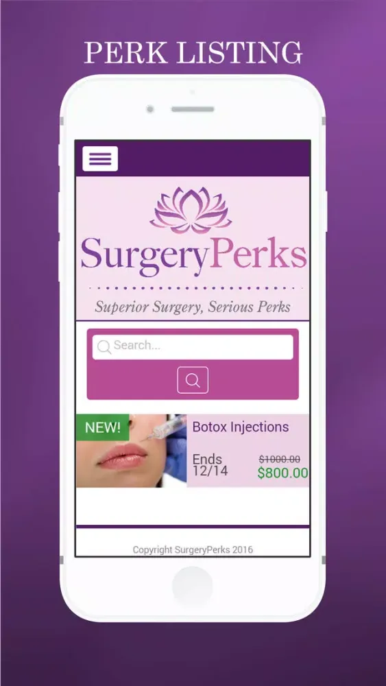 Zrzuty ekranu Surgery Perks