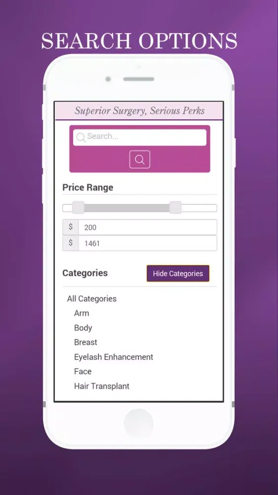 Zrzuty ekranu Surgery Perks