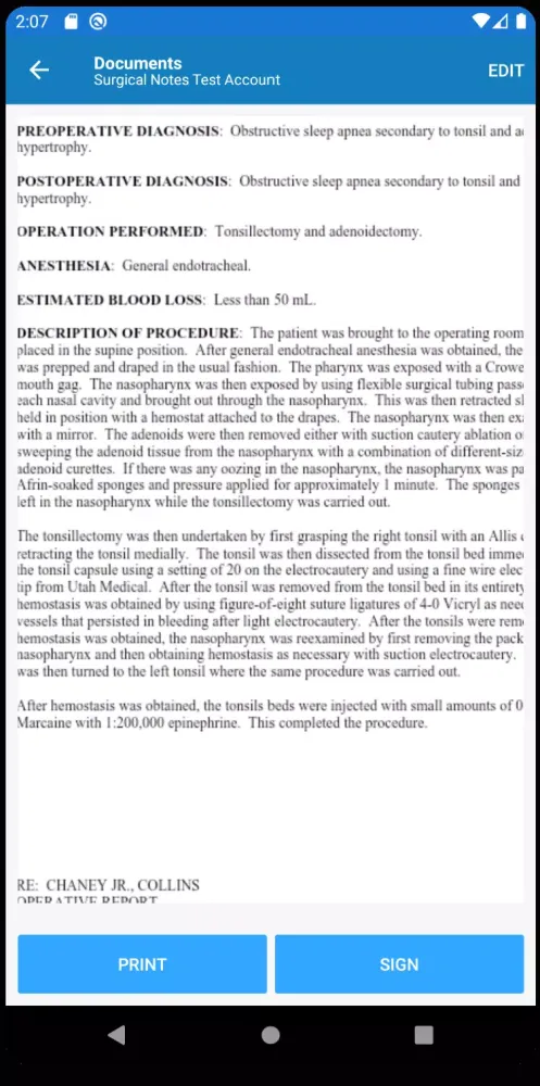 Surgical Notes স্ক্রিনশট